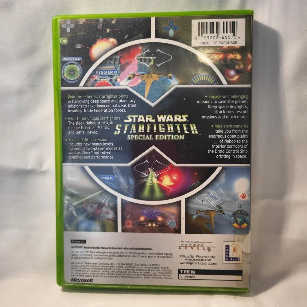 Xbox Unreal‎ Championship Platinum Hits Video Game Disc W/ Manual